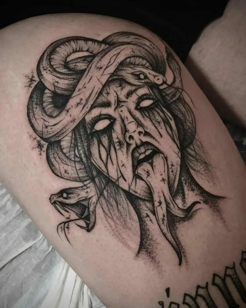 Medusa Tattoo by Ettore Bechis TattooNOW