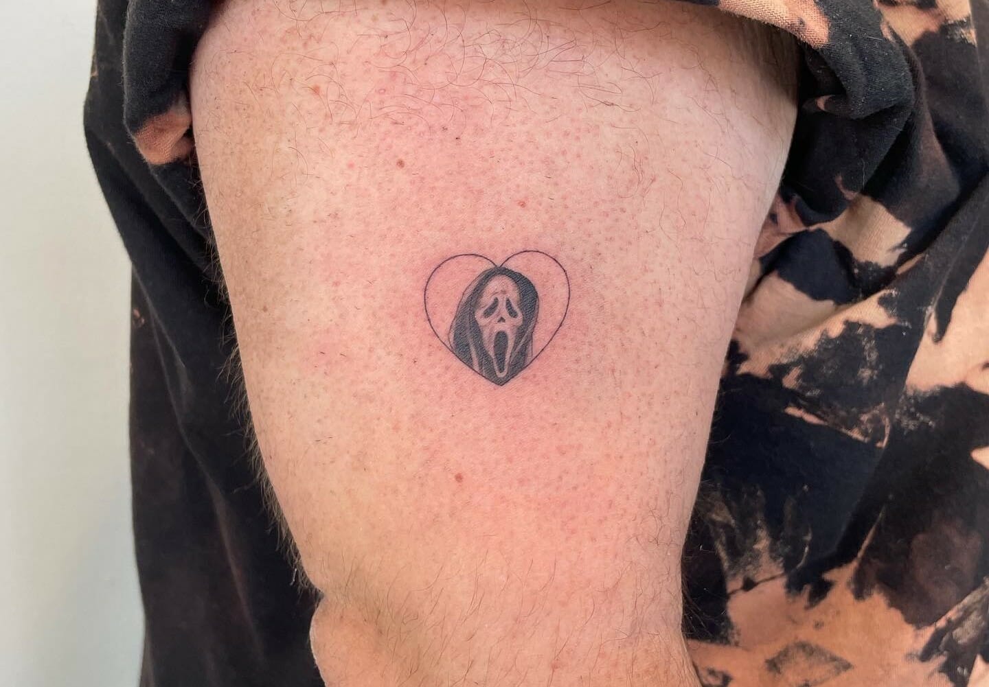 Tattoo Snob on Instagram Scream Mask Coverup tattoo by evanolintattoo at  powerlinetattoo in Cranston RI evanolintattoo powerlinetattoo cranston  rhodeisland