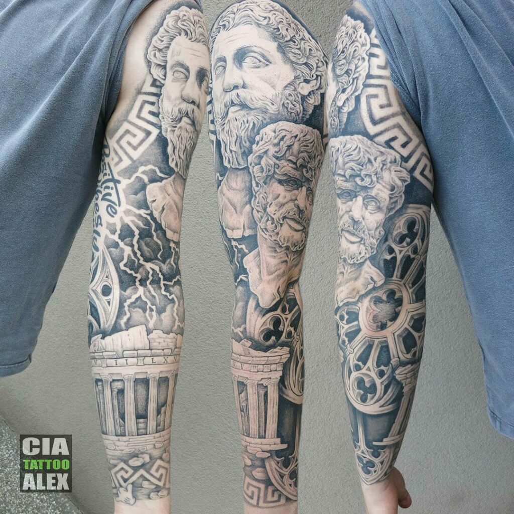 10+ Stoic Tattoo Ideas That Will Blow Your Mind!