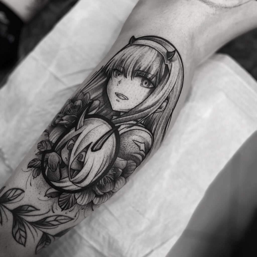 15 Amazing Anime Tattoos Design and Ideas For Anime Lovers