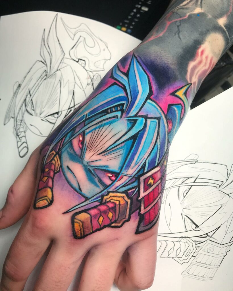 Shaman King Anime Tattoo