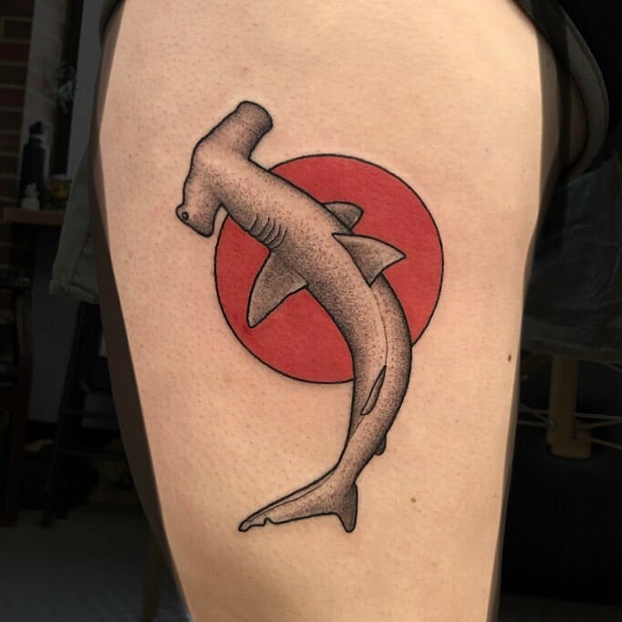 69 Best Hammerhead Shark Tattoo Designs for 2023 