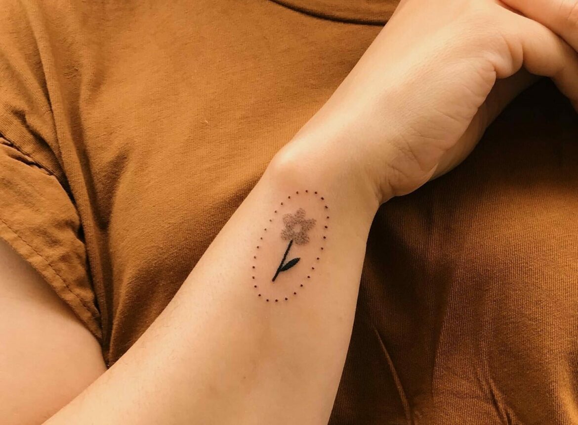 Side Wrist Tattoo For Girls