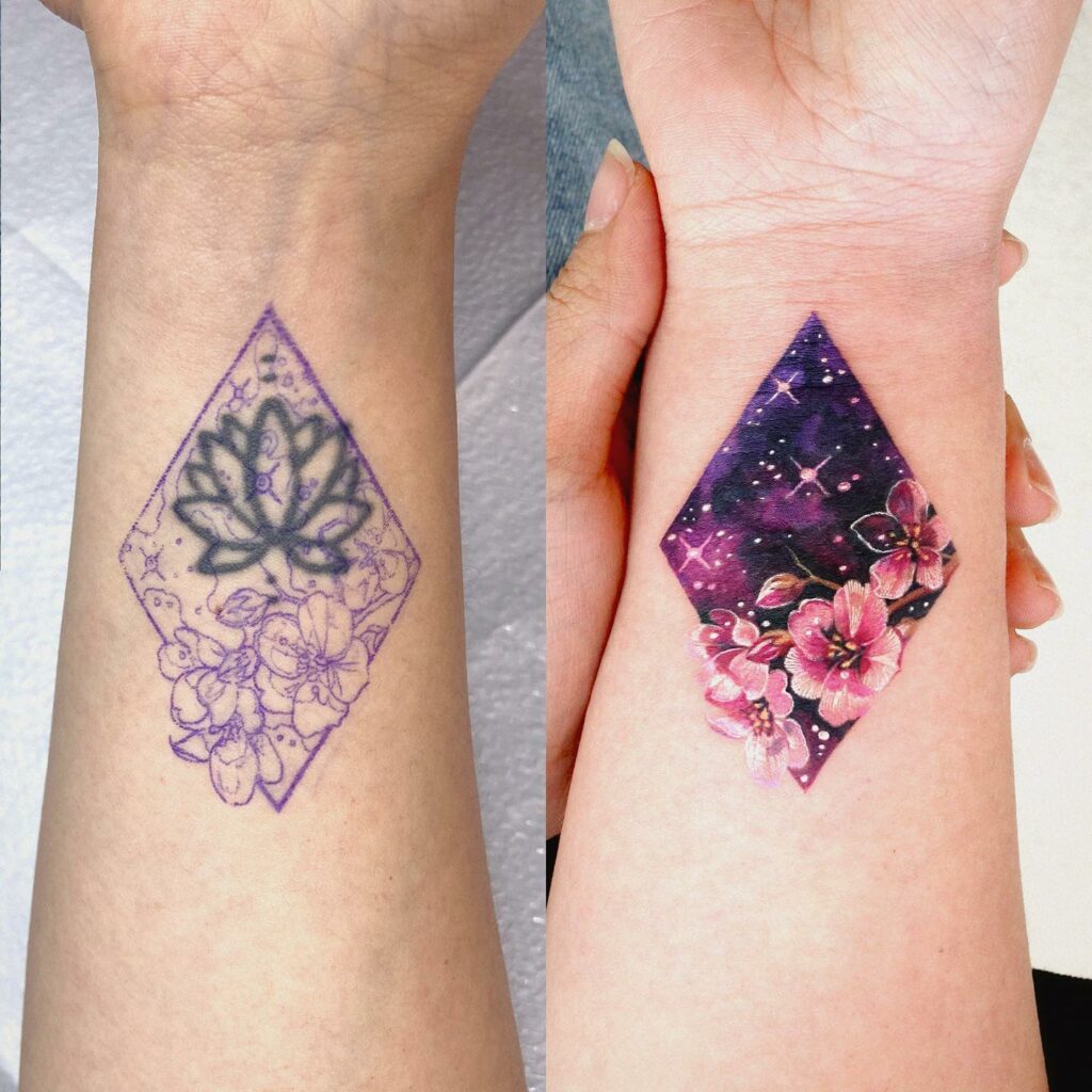 91 Creative CoverUp Tattoo Ideas That Show A Bad Tattoo Is Not The End Of  Life  Bored Panda