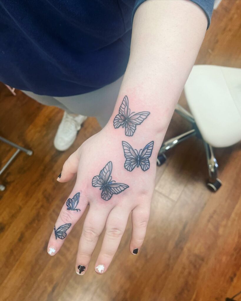 11+ Butterfly Finger Tattoo Ideas That Will Blow Your Mind!