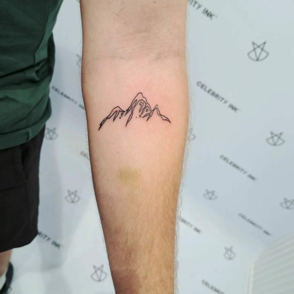 55 Mind-Blowing Mountain Tattoos And Their Meaning - AuthorityTattoo