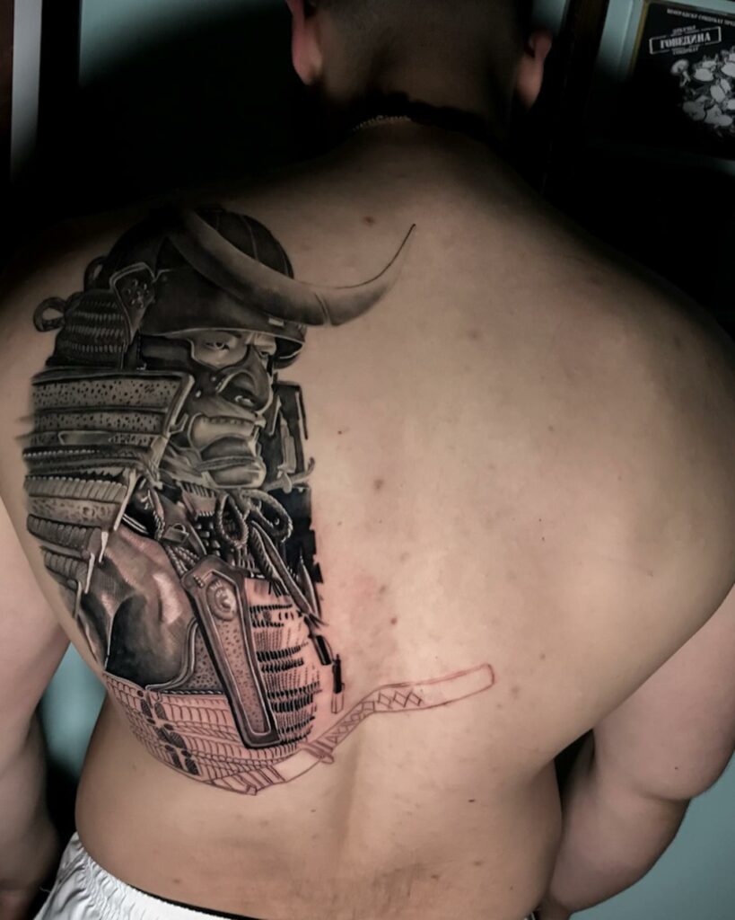 20 Inspiring arm samurai tattoos