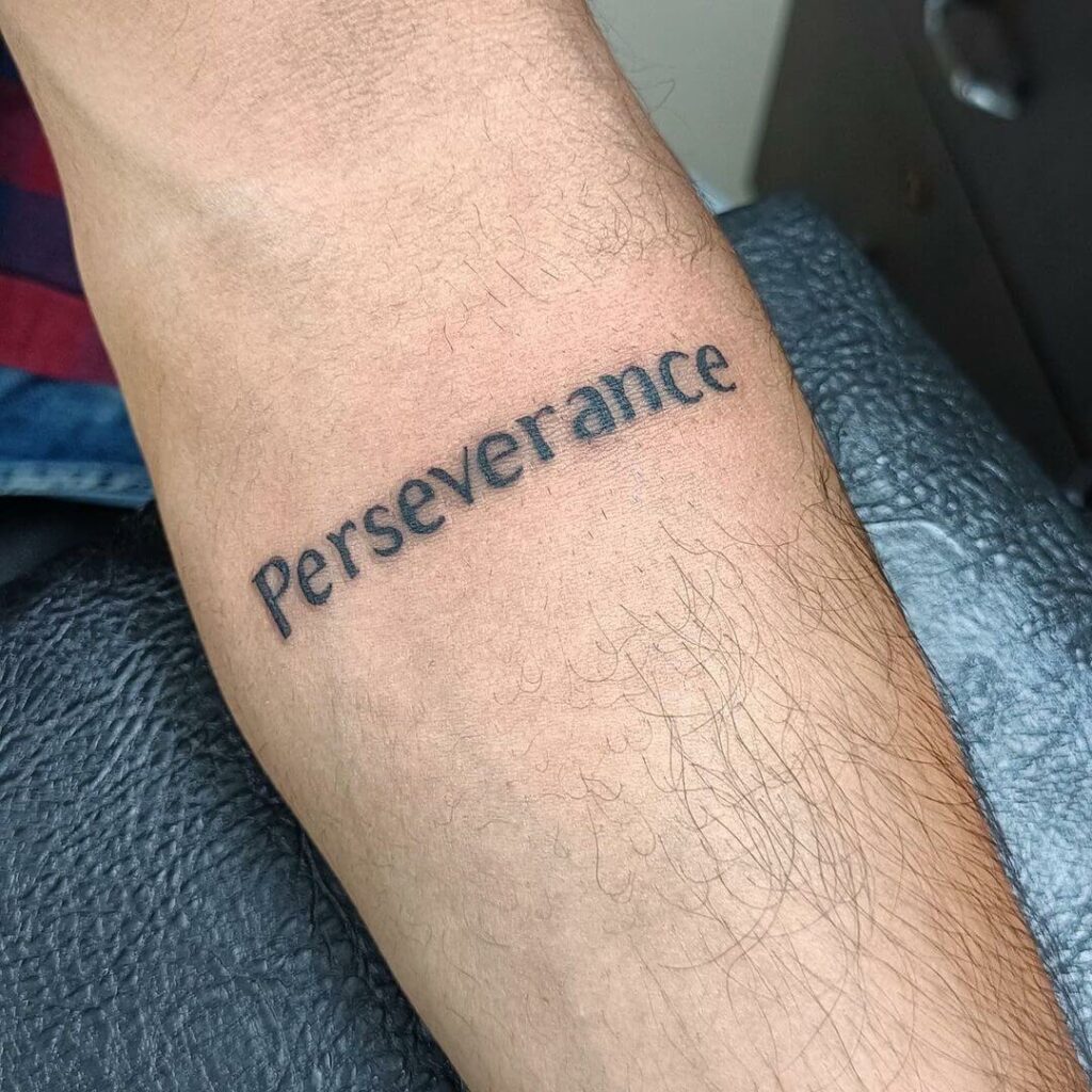 Simple Script Tattoo