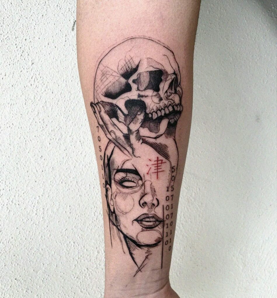 Simple Skull Tattoos