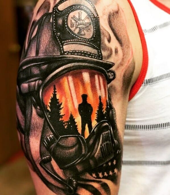 13+ Simple Small Firefighter Tattoos That Will Blow Your Mind! - alexie
