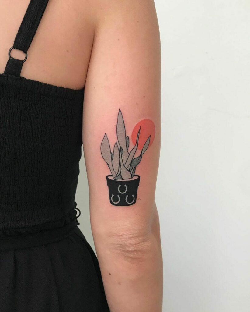 Simple Succulent Tattoo