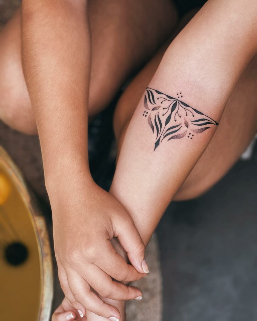 Simple Symmetrical Tattoo