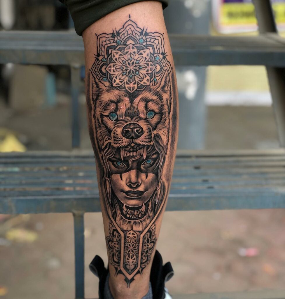Henna tattoo floral doodle design elements, indian line art mehndi on white  background. Henna tattoo floral doodle design | CanStock