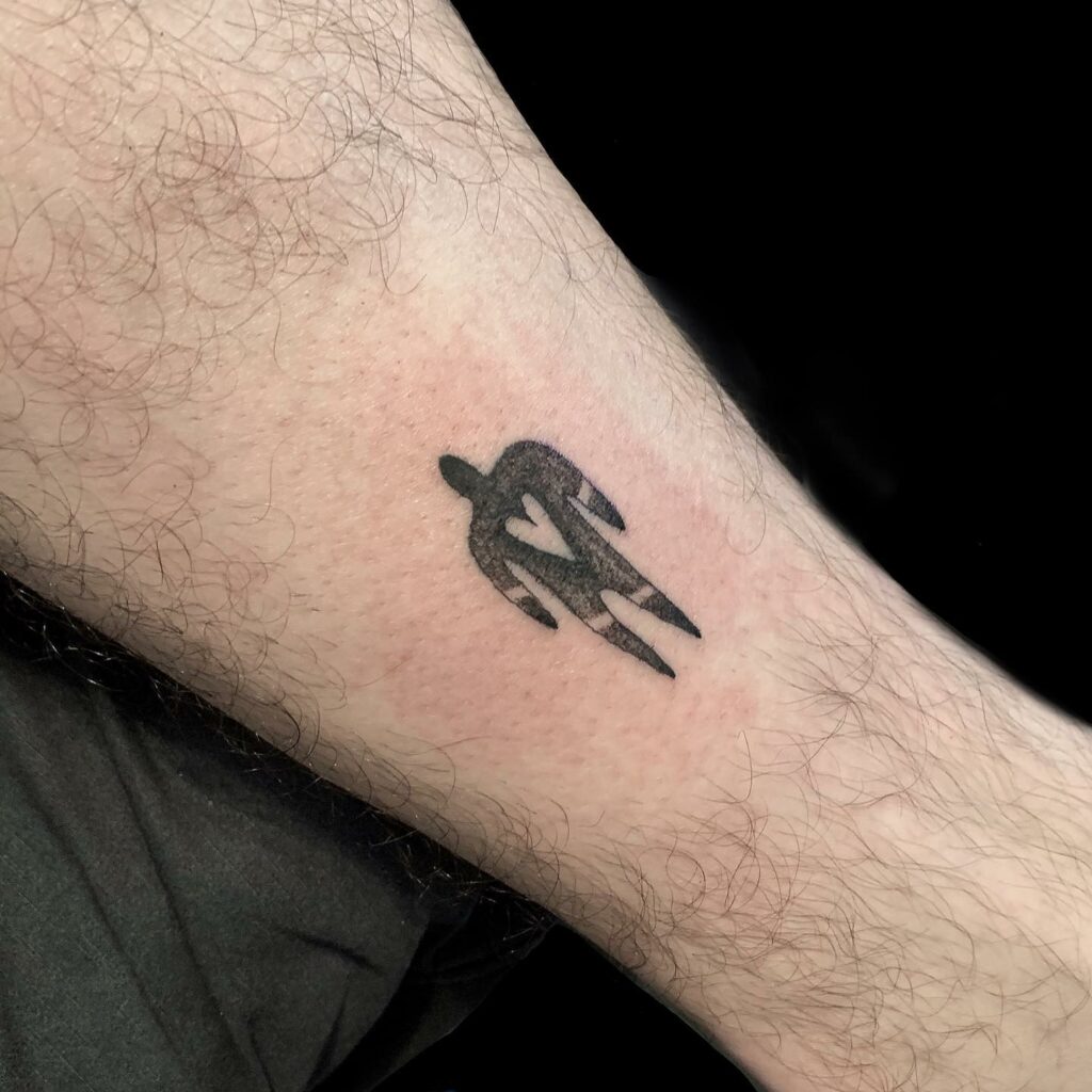 Simplistic Human Figure Diversity Tattoo