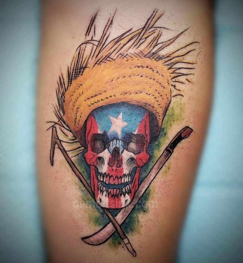 Altered Images  Tattoos  Skull  Skullflag knives