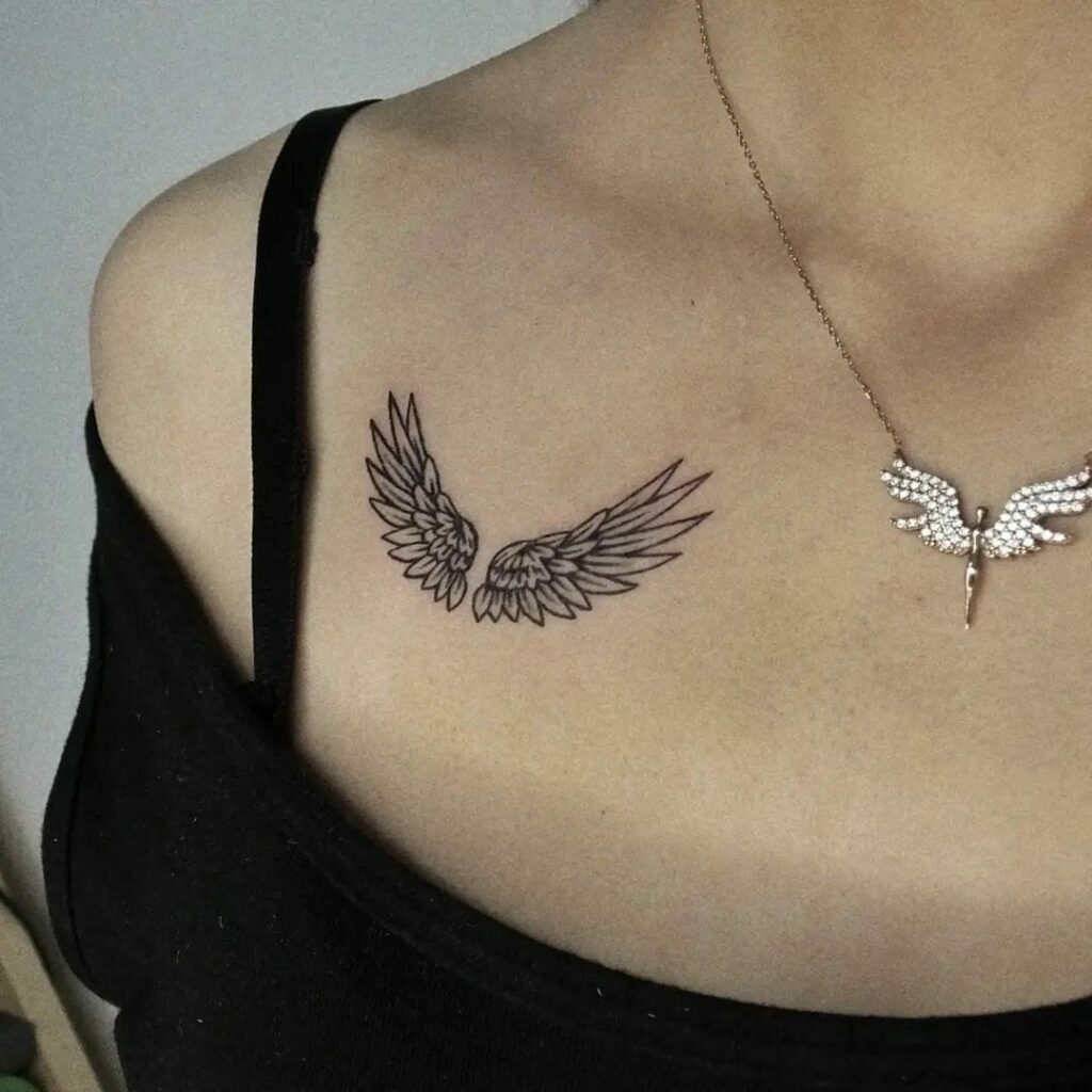 11+ Small Angel Wings Tattoo Ideas That Will Blow Your Mind! - alexie