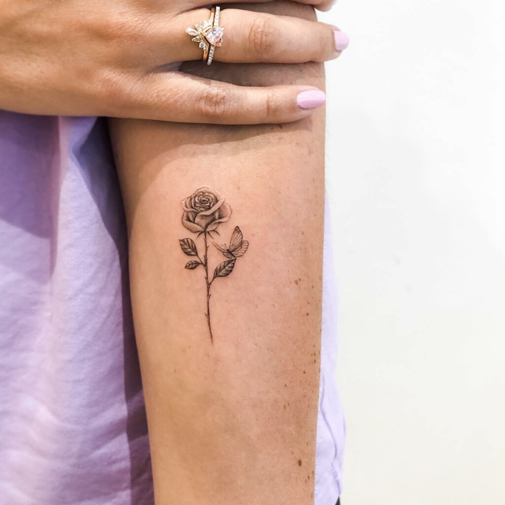 40 Rose Tattoos We Cant Stop Staring At