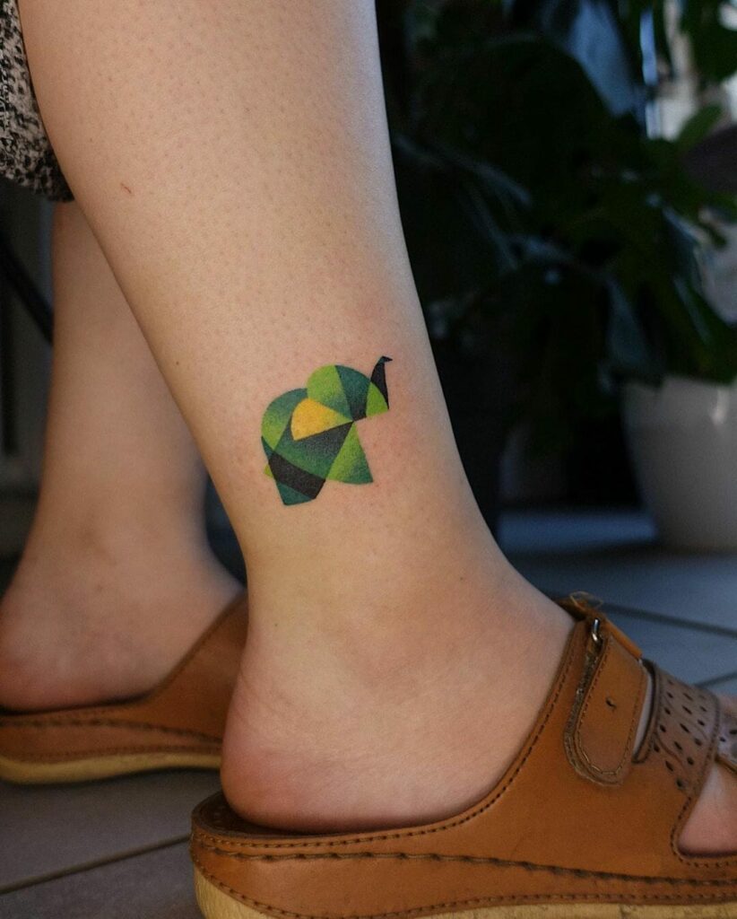 Small Colorful Tattoo