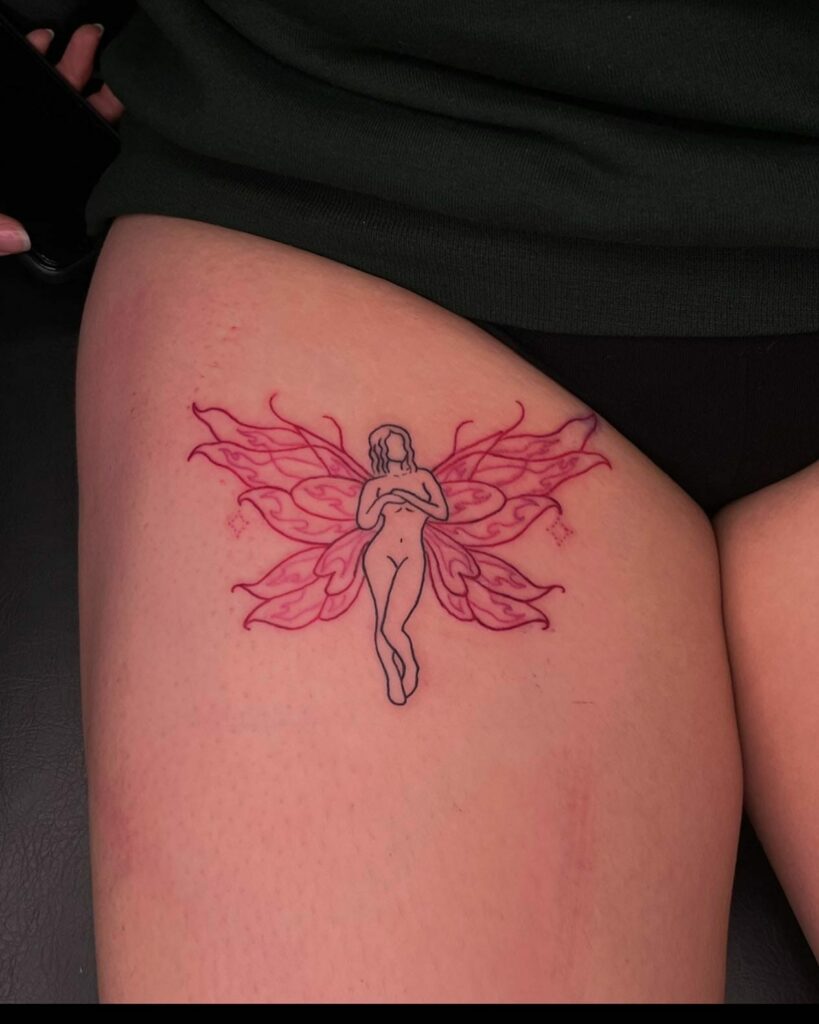 Fairy tattoo hires stock photography and images  Alamy