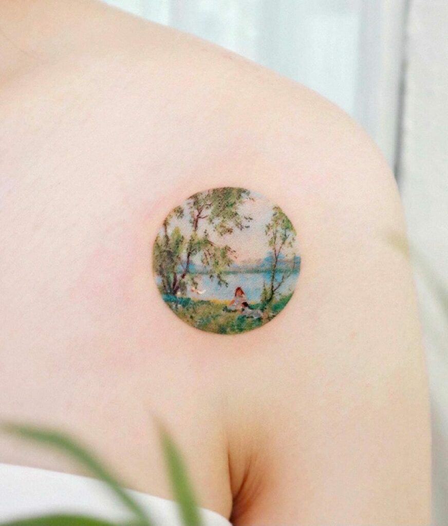 Small Painting Art Tattoo