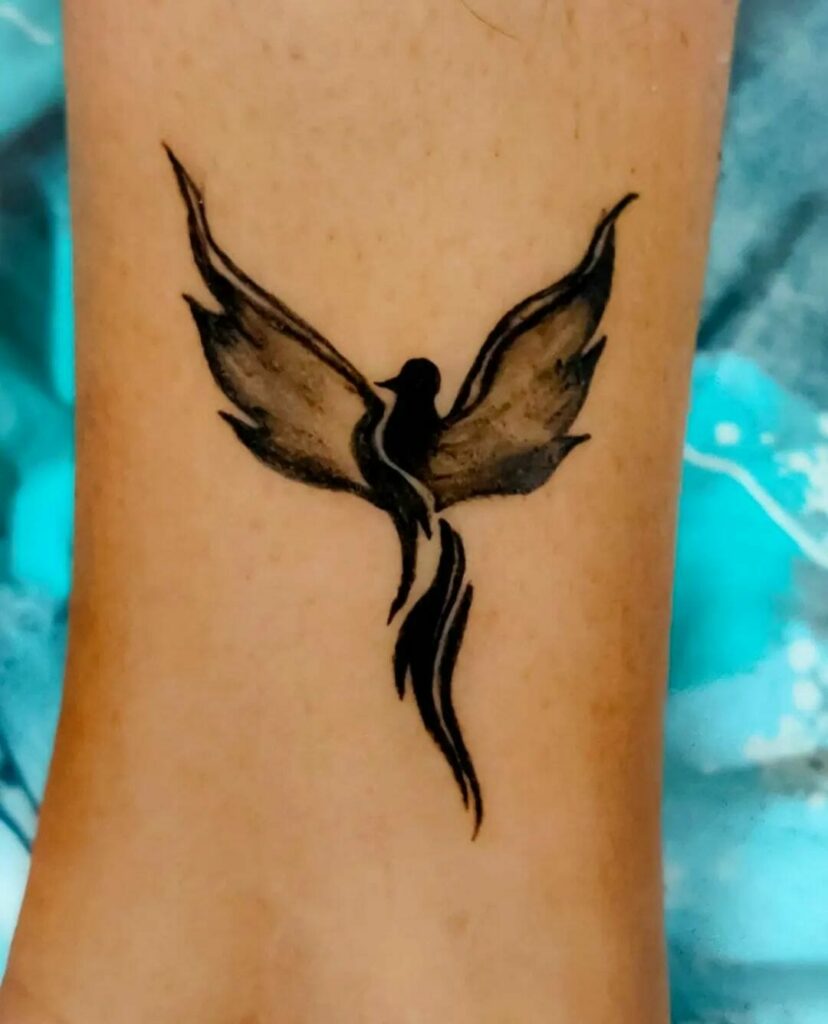 Small Phoenix Tattoo