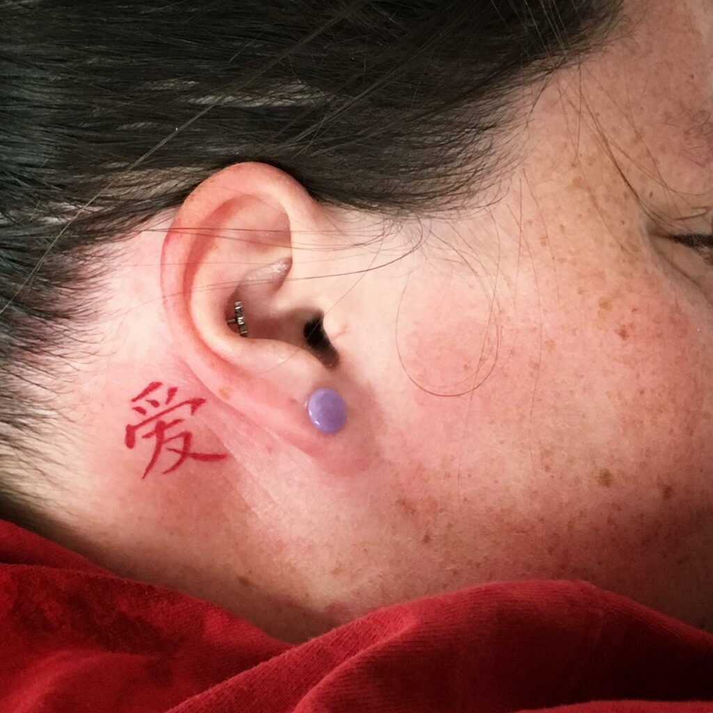 25 Awesome Behind the Ear Tattoos Part 3  Tattoodo