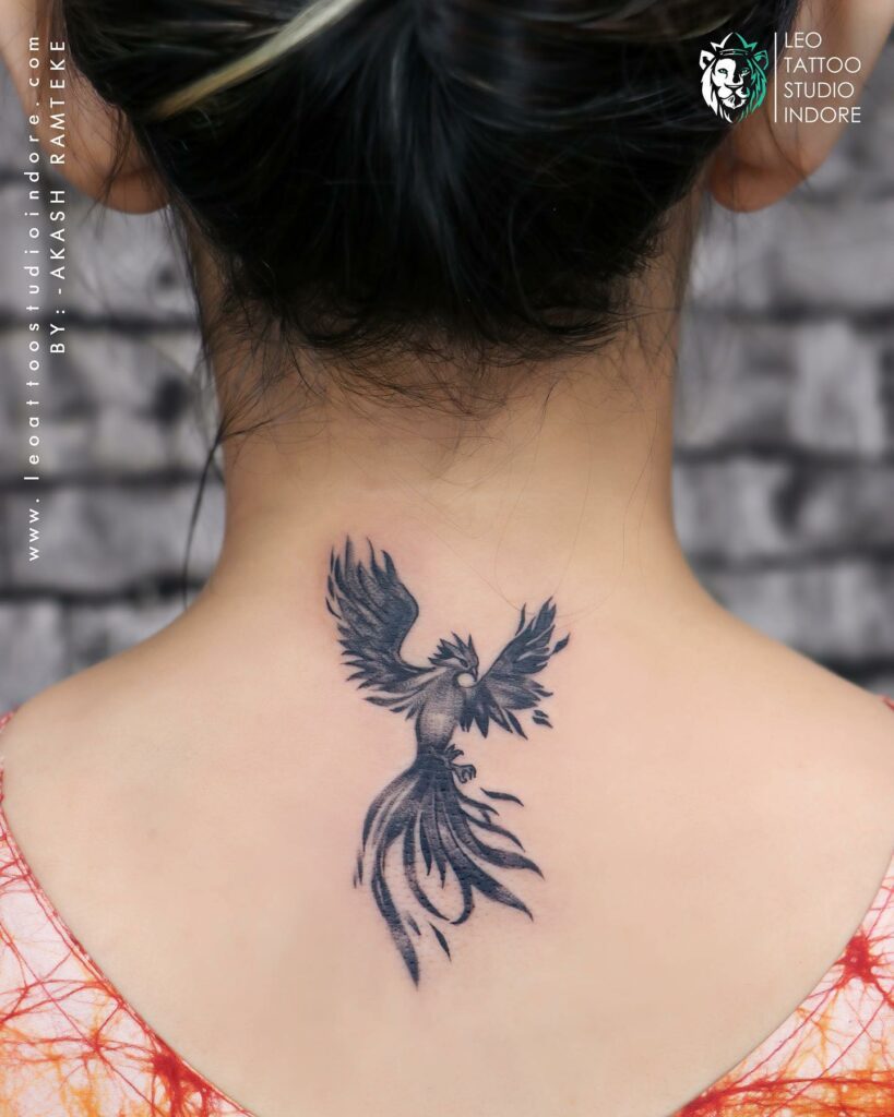 Phoenix tattoo sketch for Women at theYou.com