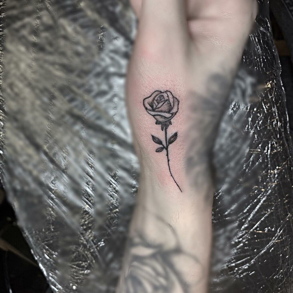 20 Rose Tattoo Ideas That Are Cute AF  Society19