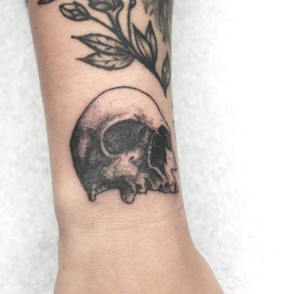 Small Skull Tattoo