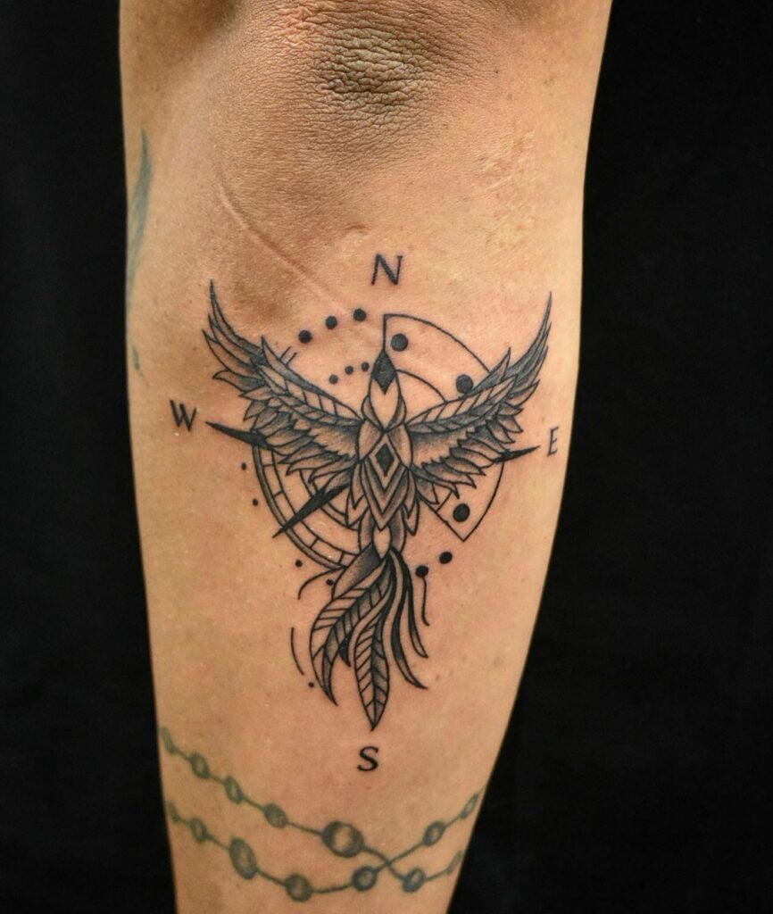 Top 97 about fire phoenix tattoo latest  indaotaonec