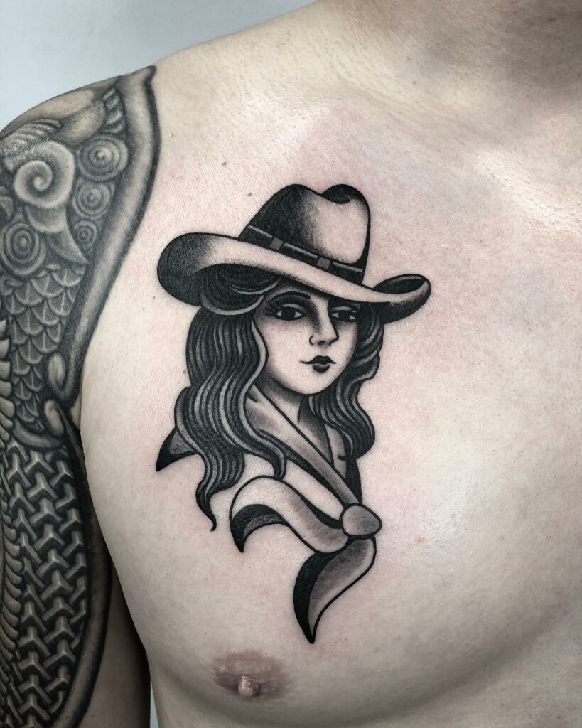 Cowboy by Justin Gorbey TattooNOW