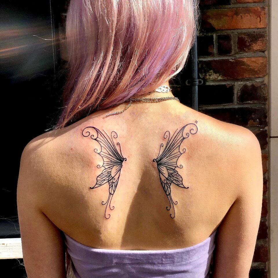 12+ Fairy Wings Tattoo Ideas To Inspire You! alexie