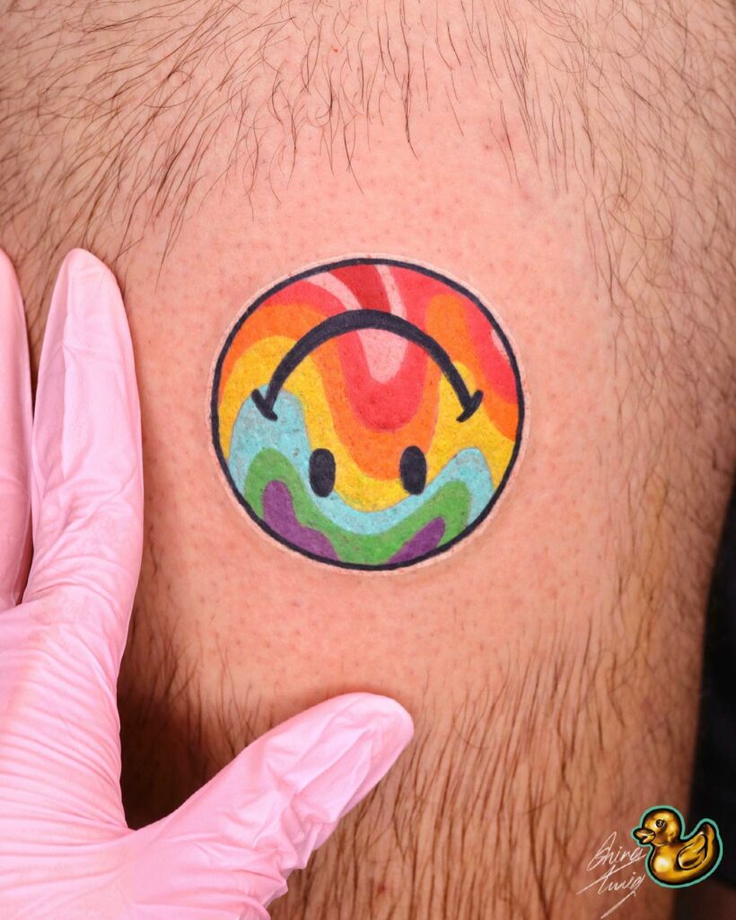 The Happiest Smiley Face Tattoo Ideas  Tattoo Glee