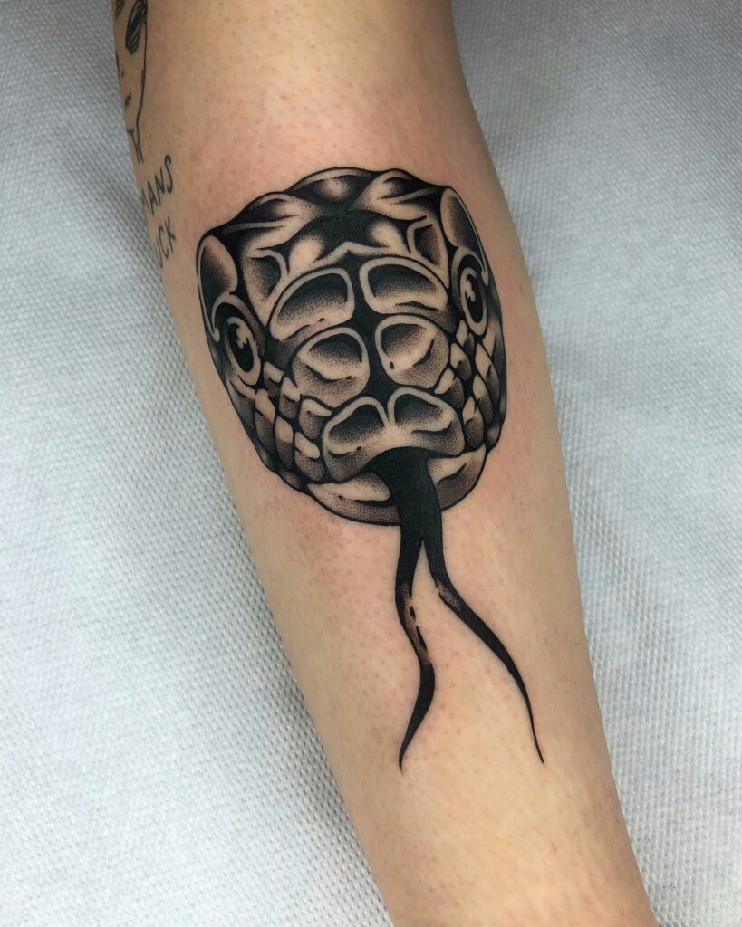 Snake Head Tattoo