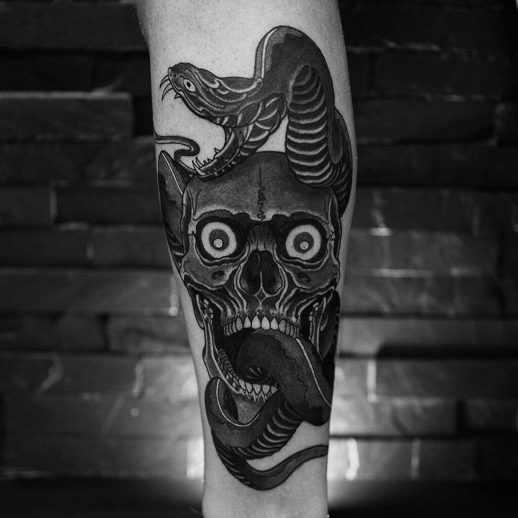 11+ Japanese Skulls Tattoo Ideas That Will Blow Your Mind!