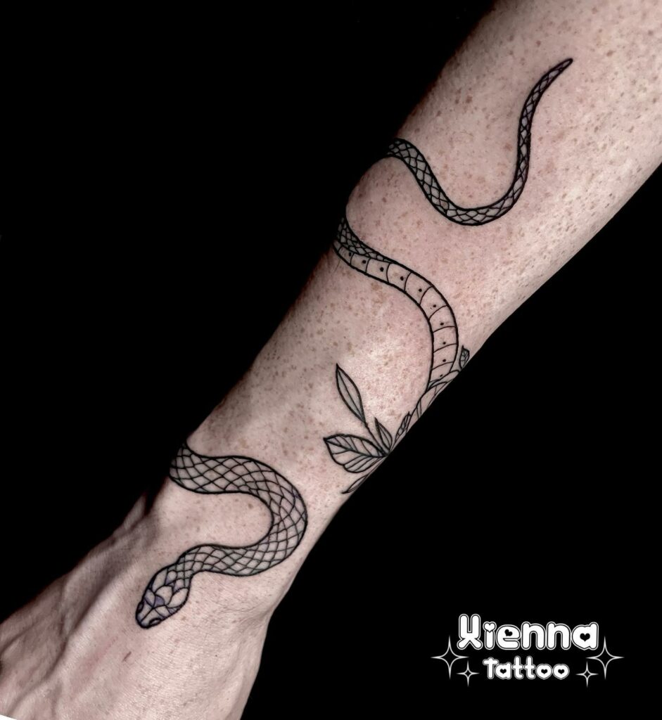 Snake Sleeve Tattoos