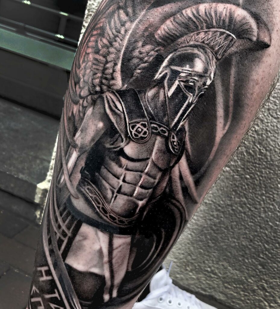 101 Amazing Spartan Helmet Tattoo Ideas You Need To See 