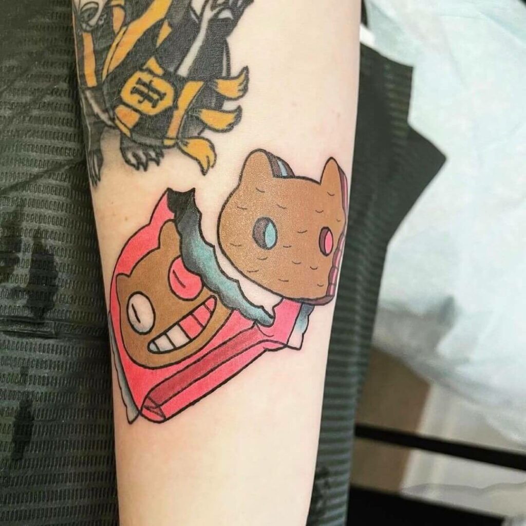 Steven Universe Cookie Cat Tattoo