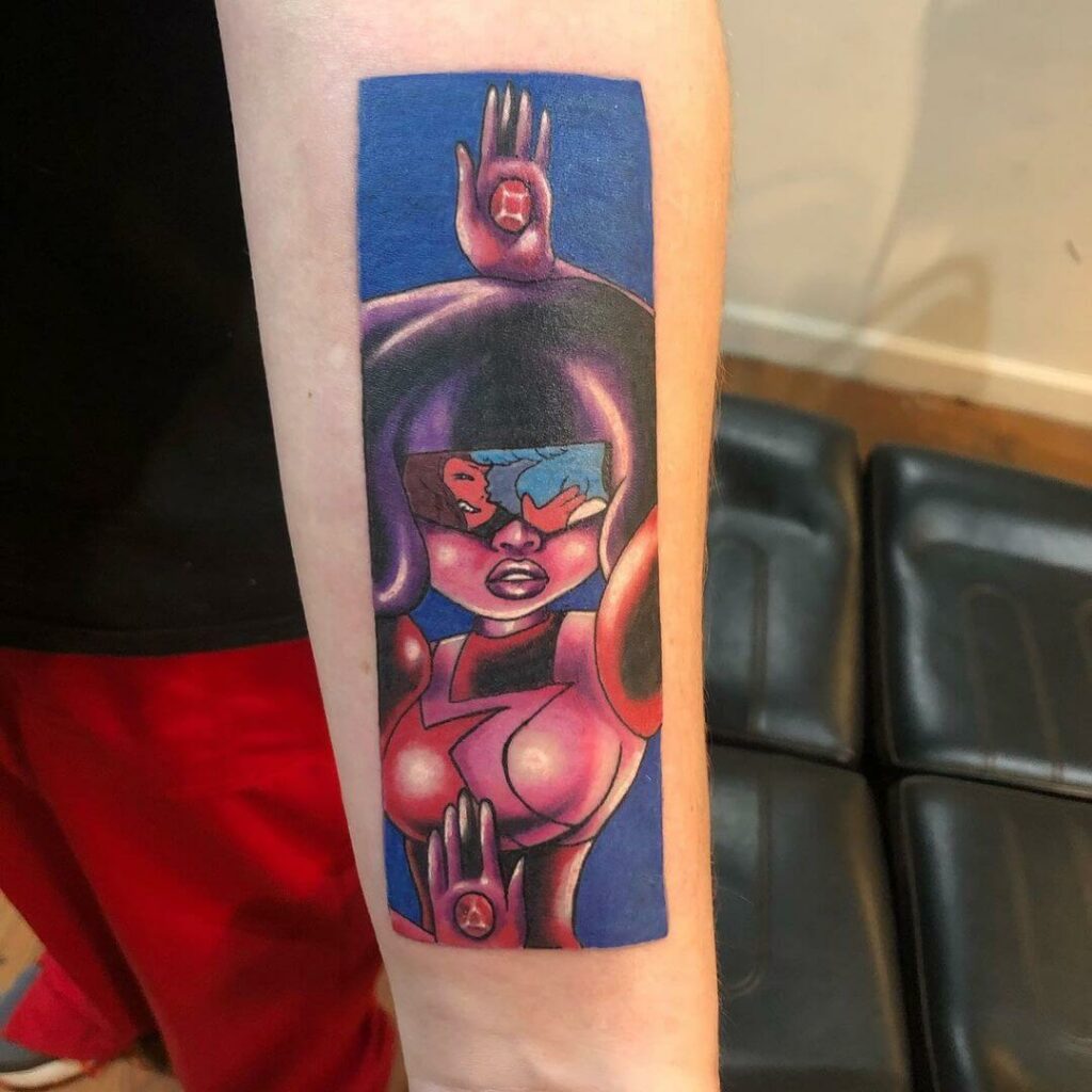 Steven Universe Garnet Tattoo