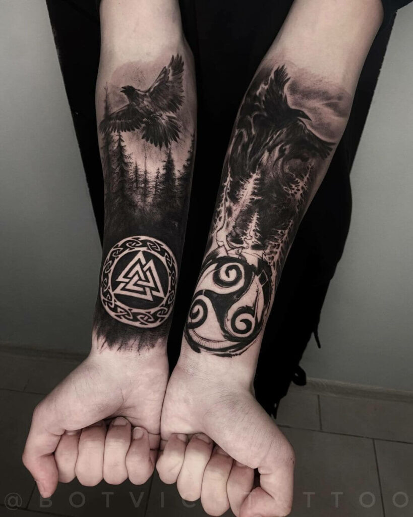 Stunning Half Sleeve Tattoo