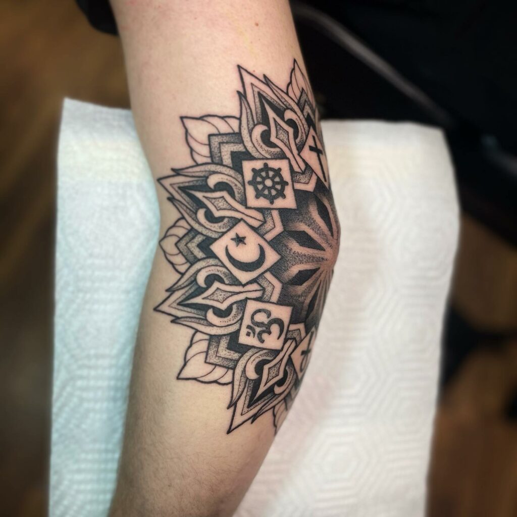 Stunning Mandala Diversity Tattoo