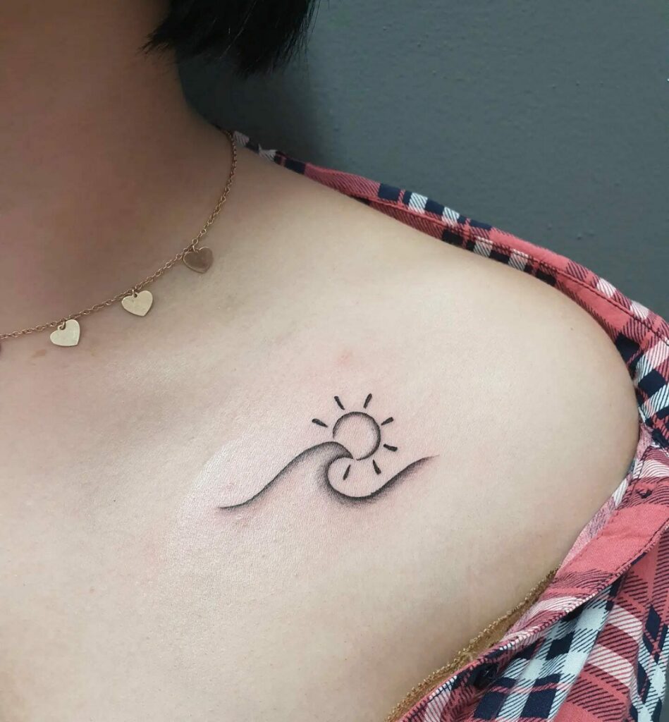 10+ Shoulder Sun Tattoo Ideas That Will Blow Your Mind!