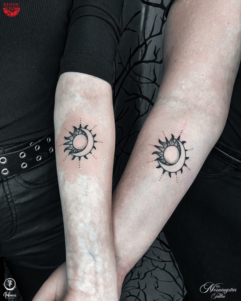 Half Moon Tattoos