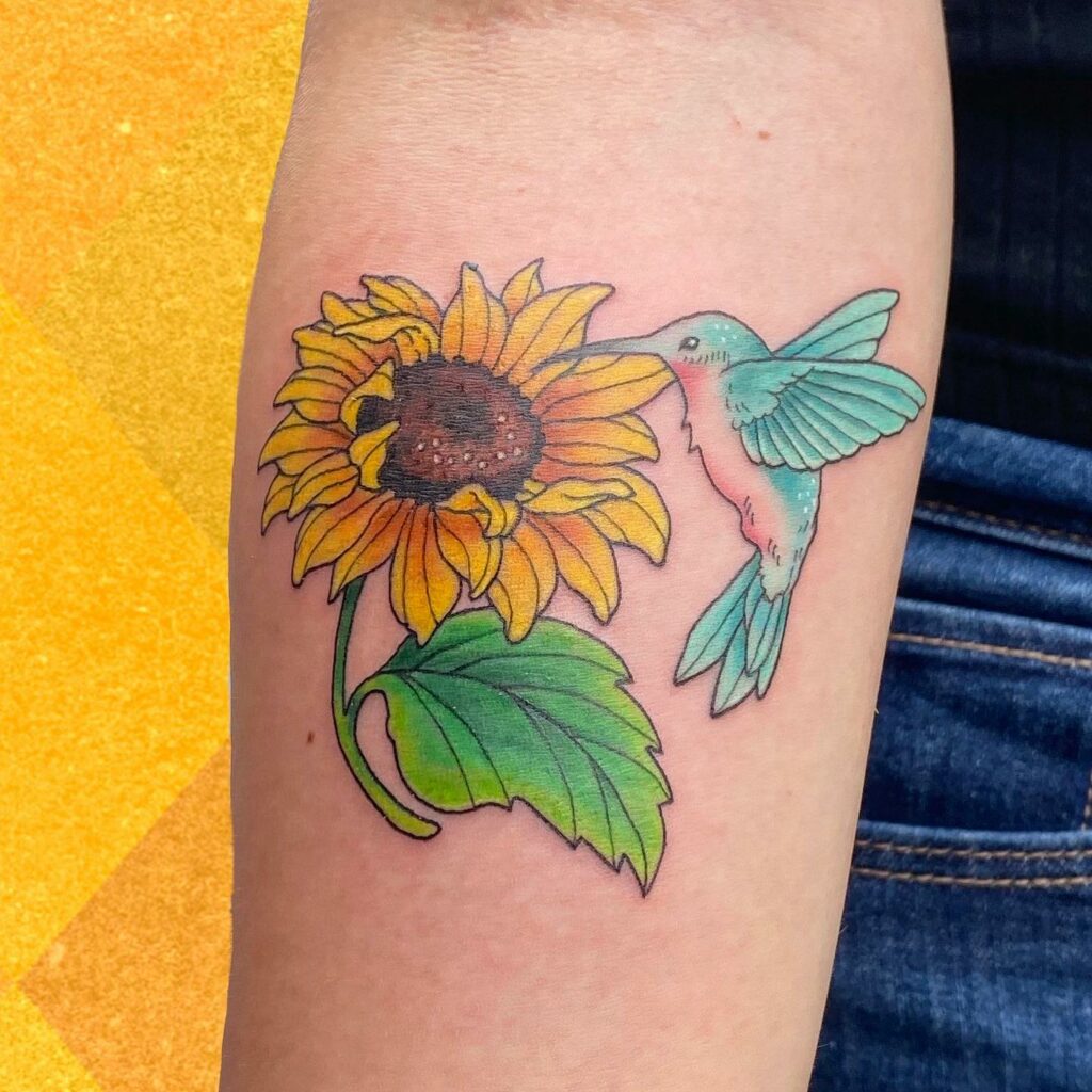 11 Hummingbird Tattoo With Flowers That Will Blow Your Mind  alexie