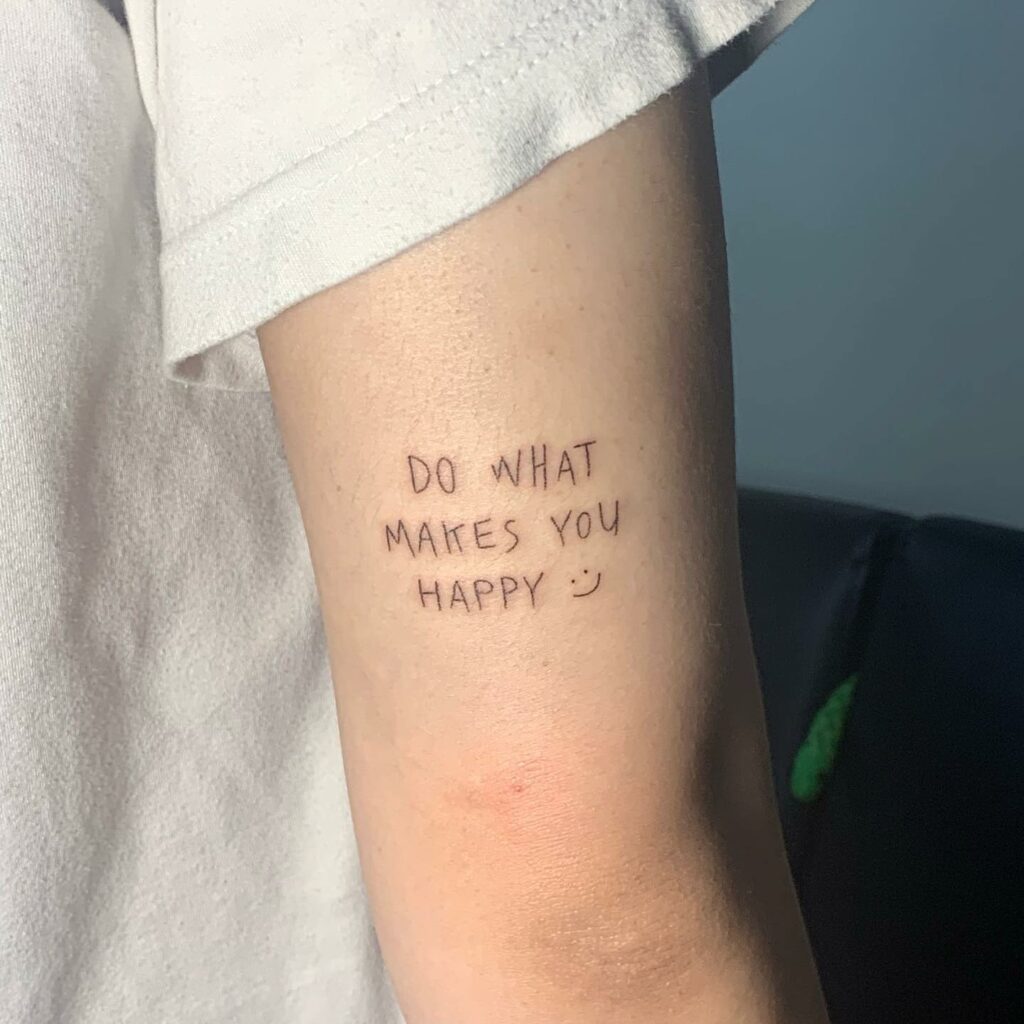 quotes about time tattoo