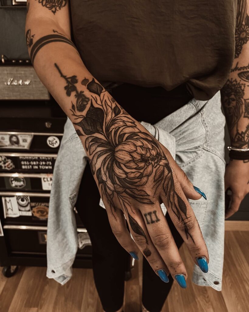  mikey with the new Unlimited Range hand tat Most tatted up high  schooler ever Whatre your thoughts    Unknown if known tag     Instagram