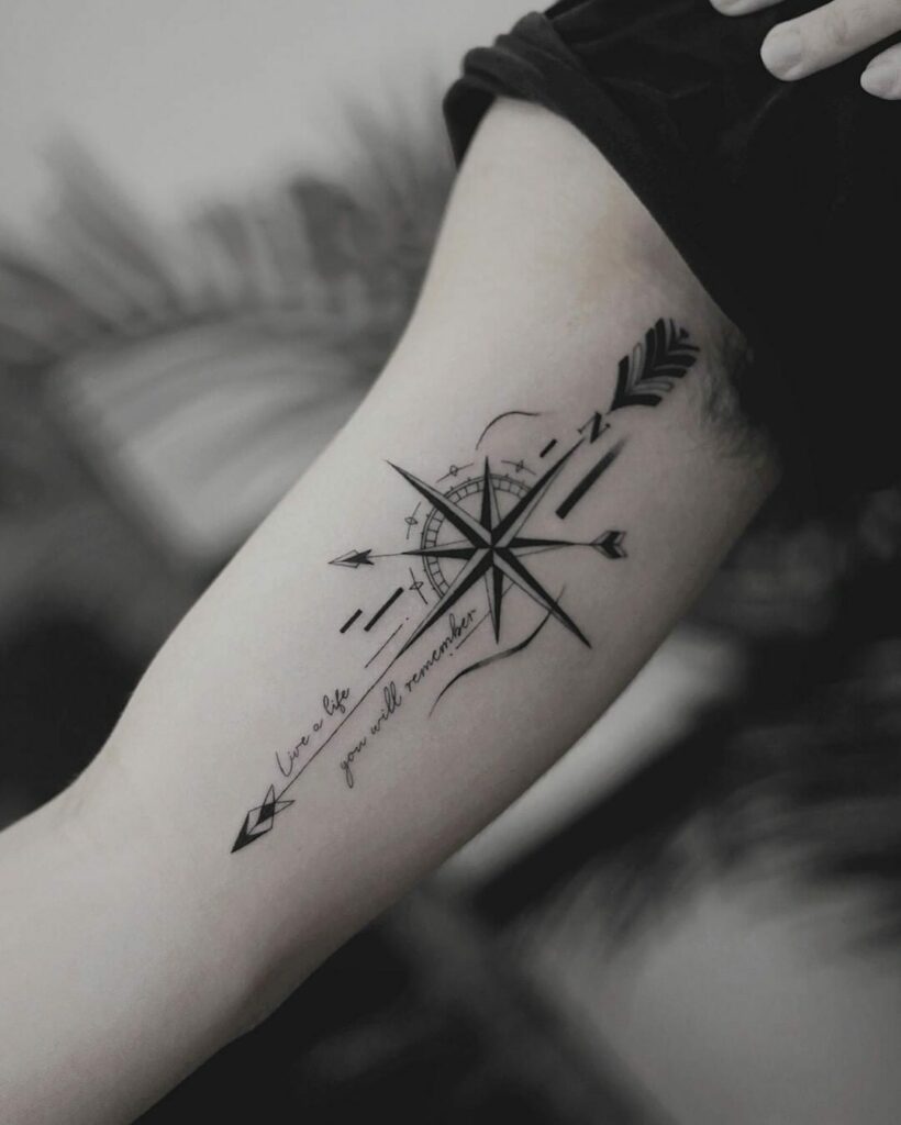 10+ Arrow Tattoos For Men That Will Blow Your Mind! - alexie