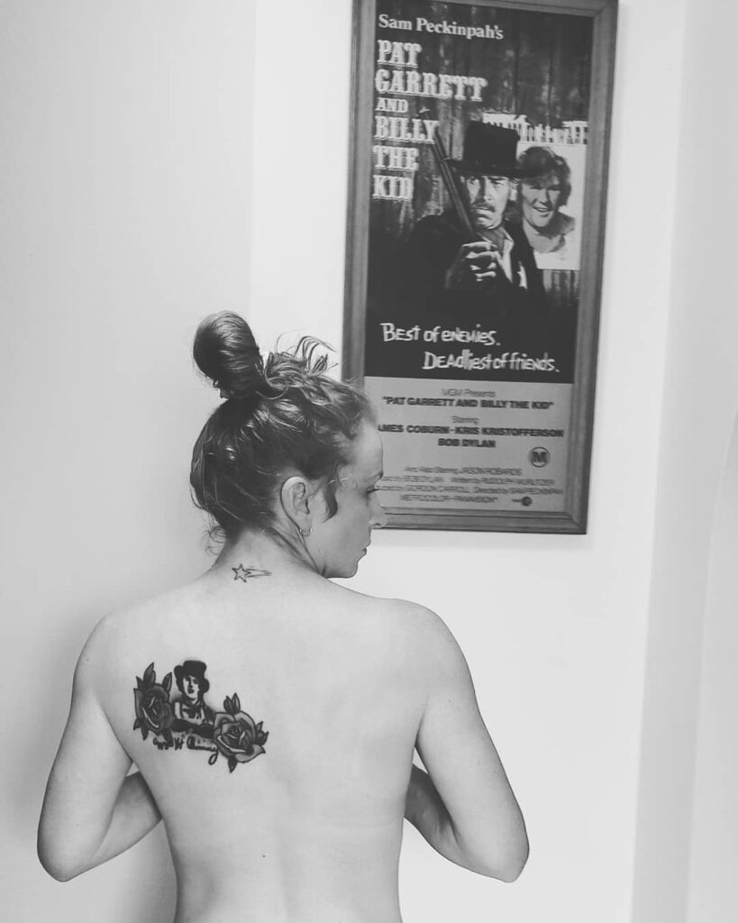 The Billy The Kid Tattoo Back Piece