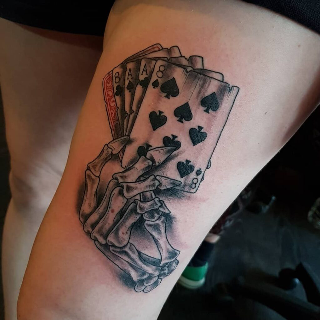 The Black Spade Tattoo For Gamblers