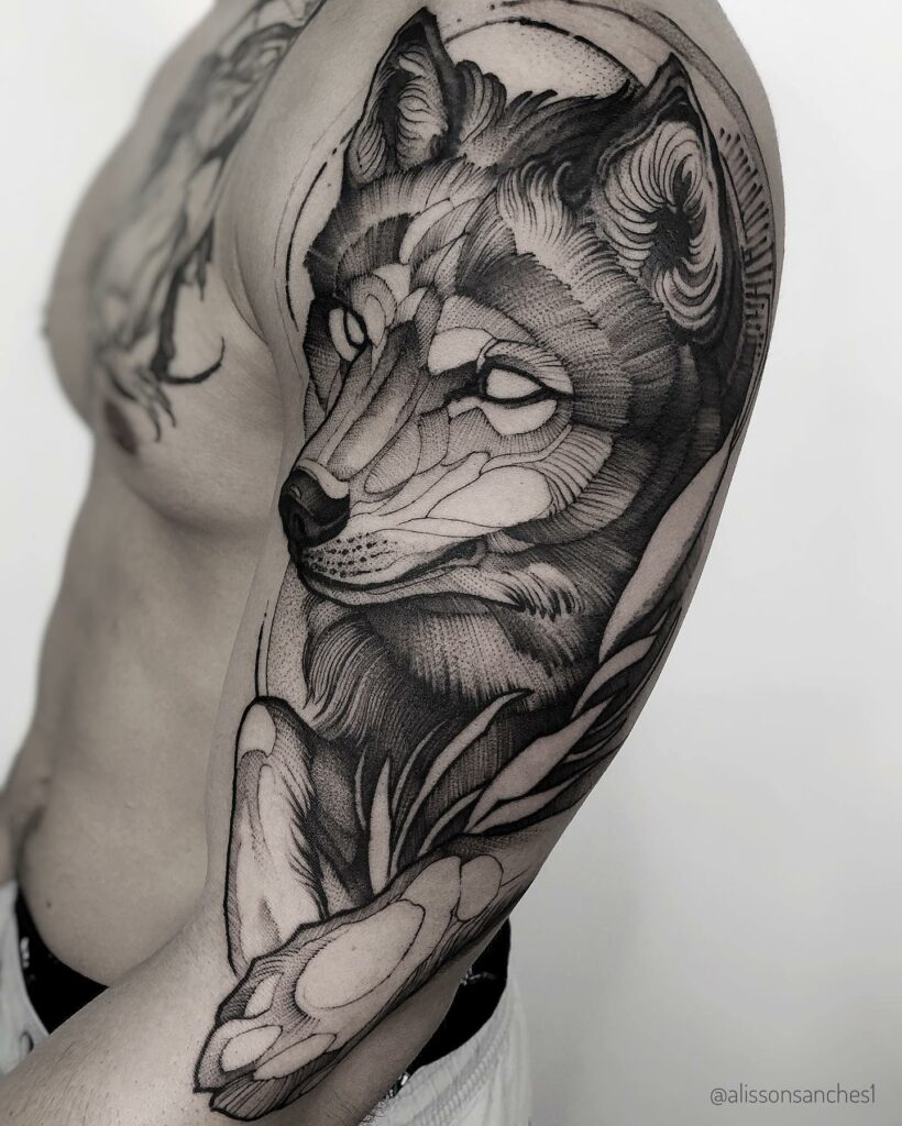 11+ Wolf Tattoo Stencil Ideas That Will Blow Your Mind!